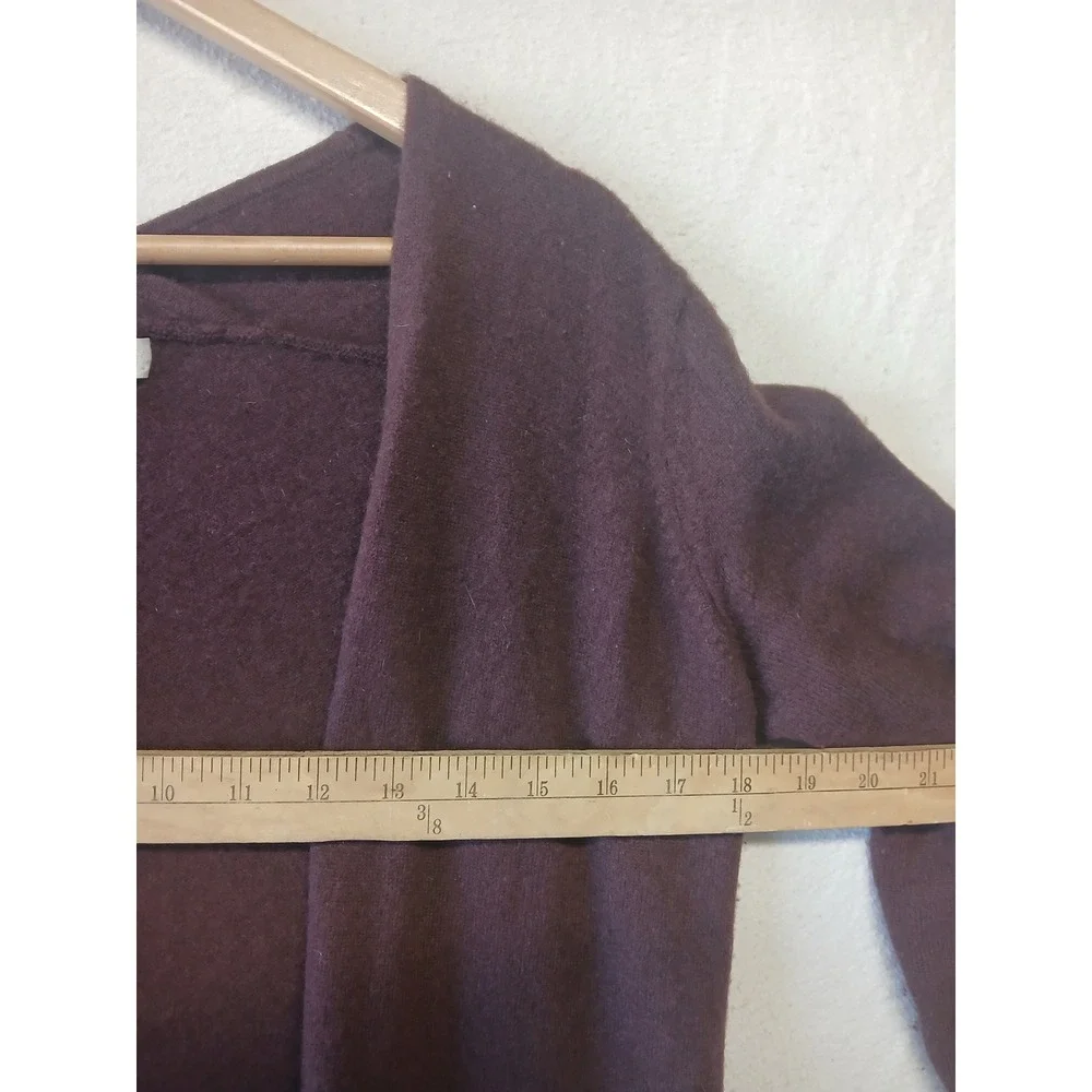 Garnet hill 100% cashmere duster cardigan quiet luxery minimalist old money flaw
